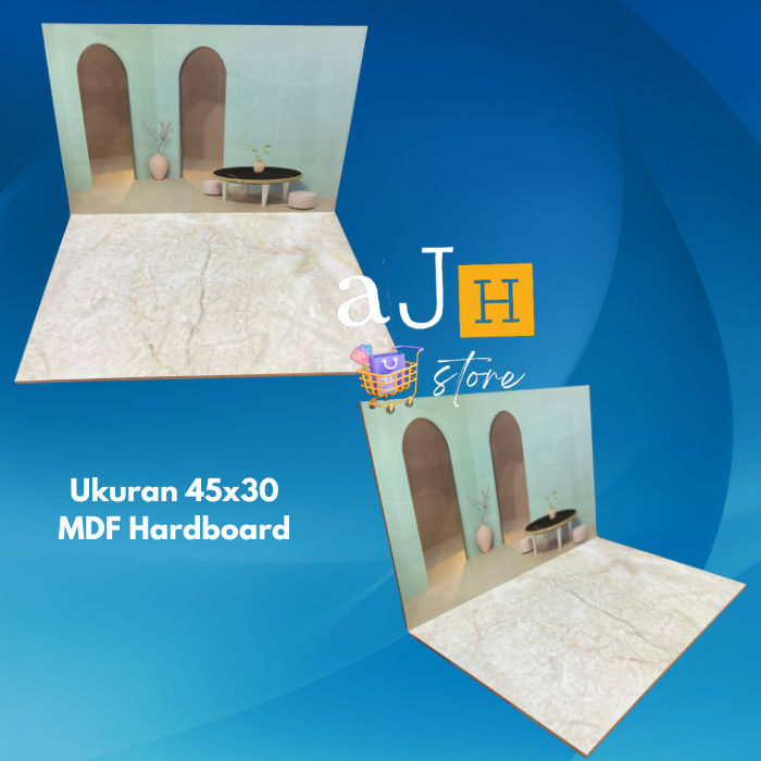 Alas foto/.background foto dinding 3D ukuran 45x30