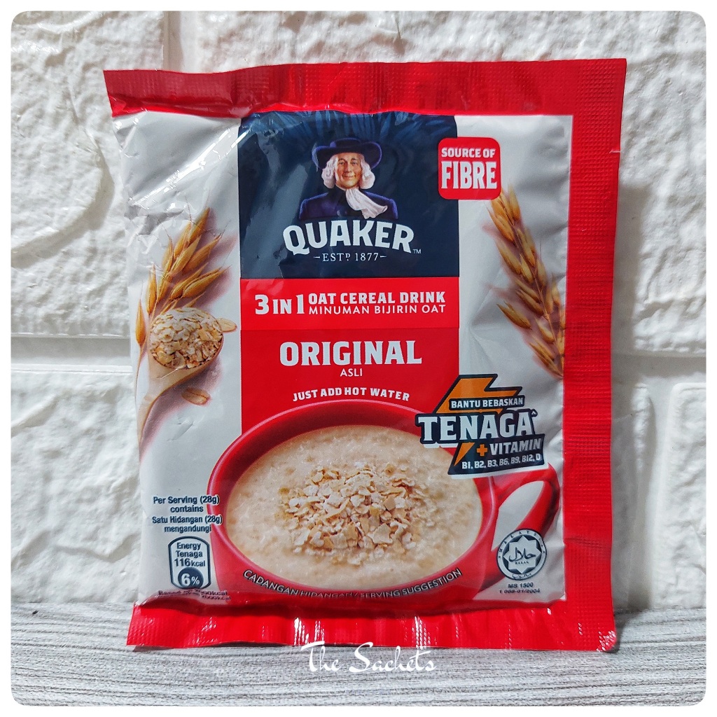 

Quaker 3in1 Original Sachet