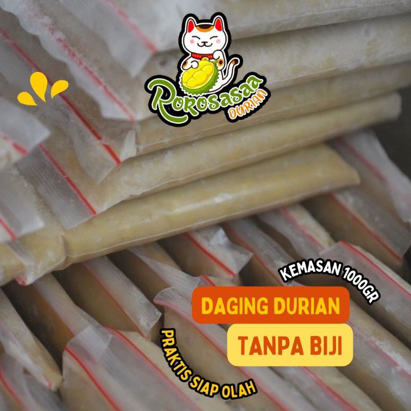 

DAGING DURIAN TANPA BIJI