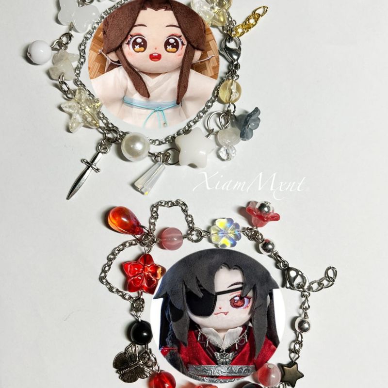 Xiammxnt's tgcf (Xie lian & Hua Cheng) inspired beaded bracelet