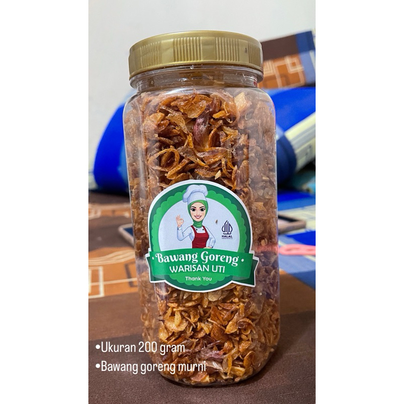 

Bawang goreng Warisan Uti Jumbo