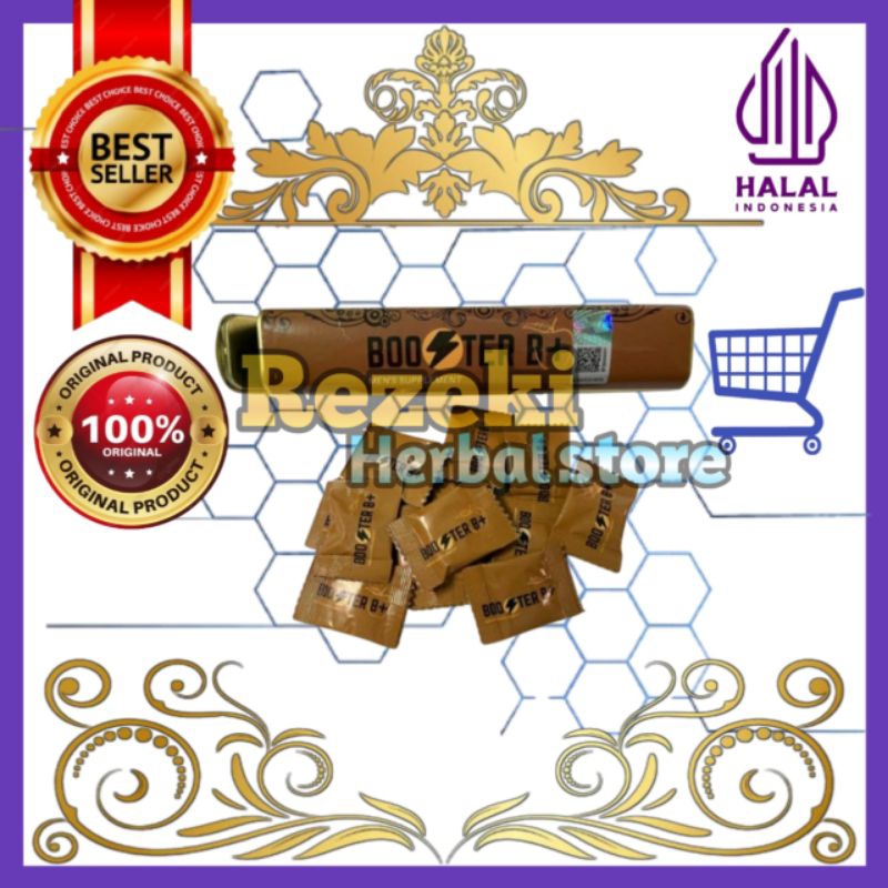 

Boster B+ Permen - Enak Rasa Jeruk (1 kaleng 12 permen)