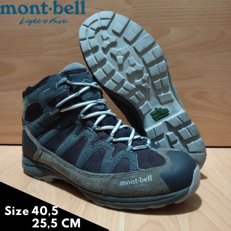 SEPATU HIKING MONTBELL GORETEX MID