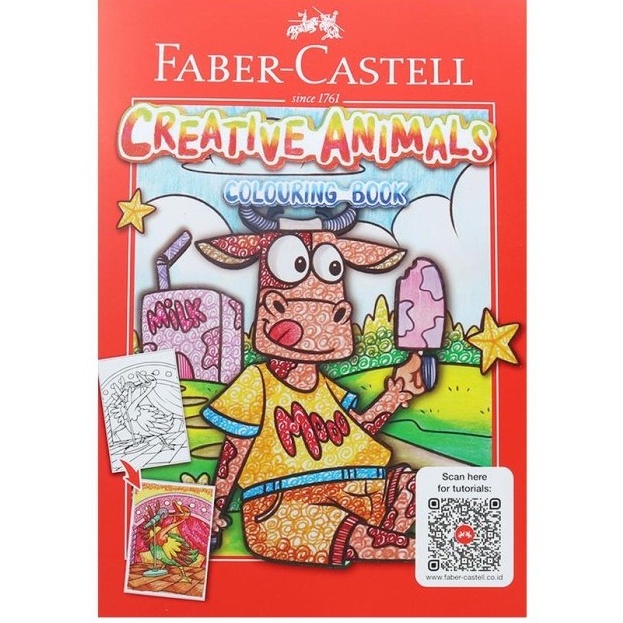 

PROMO AWAL TAHUN BUKU MEWARNAI COLOURING BOOK FABER CASTELL CREATIVE