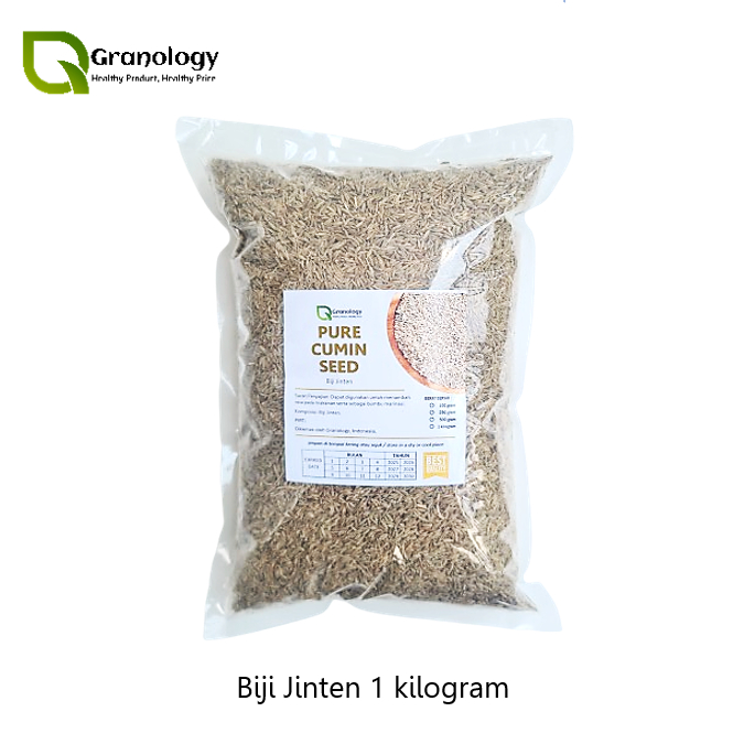 

Biji Jinten Putih Murni / Pure Cumin Seed (1 kilogram) by Granology