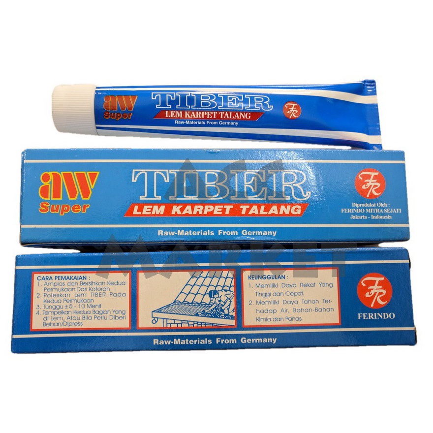 NEWPRODUCT Lem Tiber AW Tube Khusus Karpet Talang Air Rumah