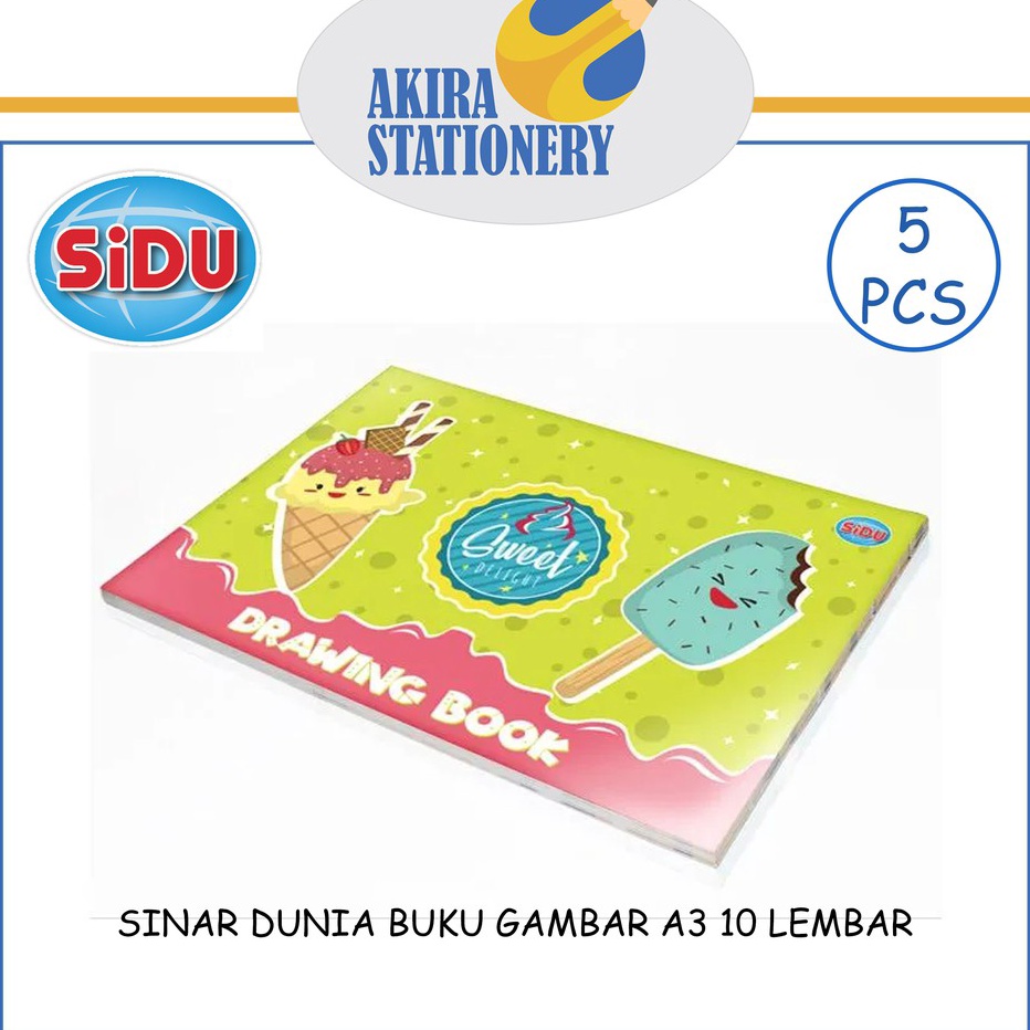 

BARANG TERUPDATE BUKU GAMBAR SIDU SINAR DUNIA A3 5 PCS