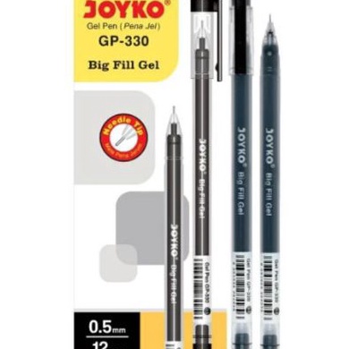 

CUCIGUDANG PULPEN PEN GEL BIG FILL GEL 5 mm GP33 12pcs