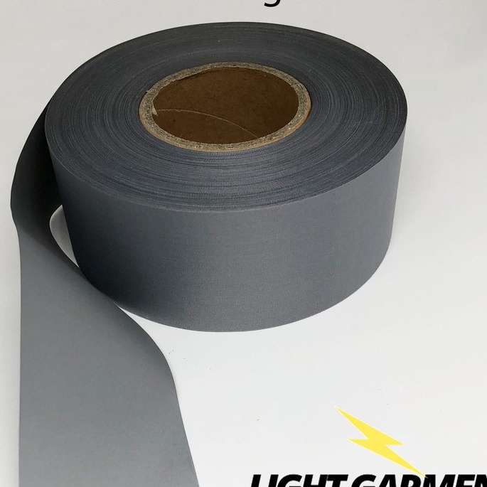 

KUALITAS TERJAMIN Scotchlite skotlet scotlight pita pemantul cahaya kain jahit B 5 cm per roll pita safety rompi vest baju kerja proyek lapangan