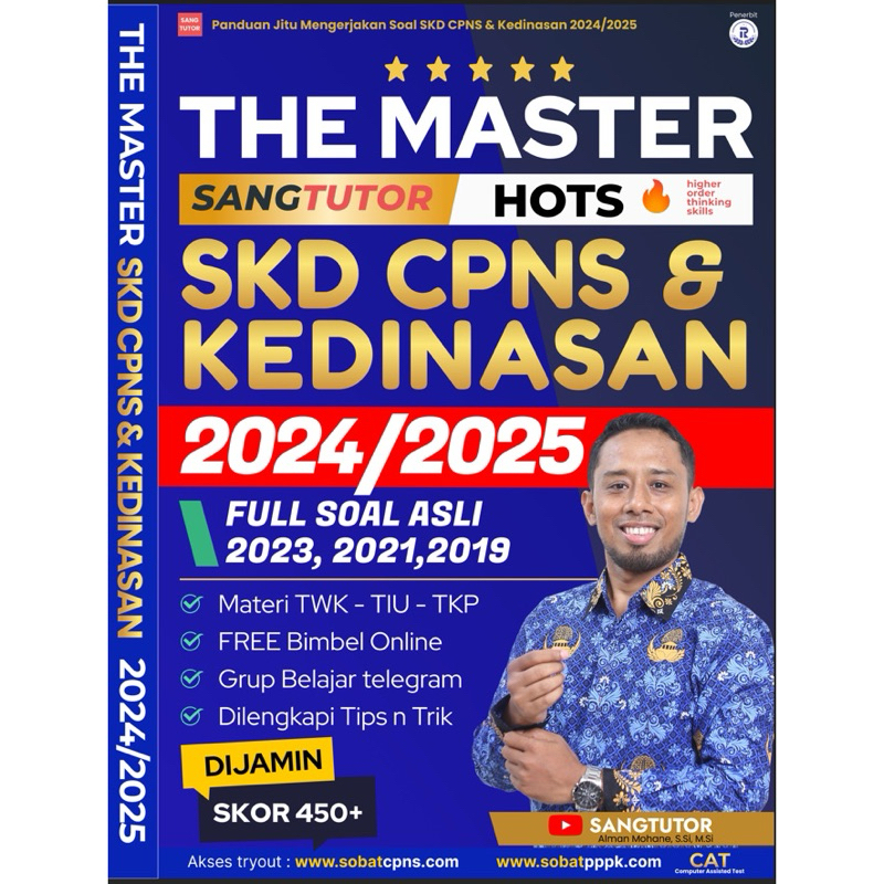 

Prelove buku SKD CPNS dan KEDINASAN sang tutor