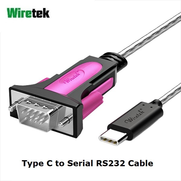 Kabel Type C to Serial RS232 FTDI Chipset 1.5meter WIRETEK