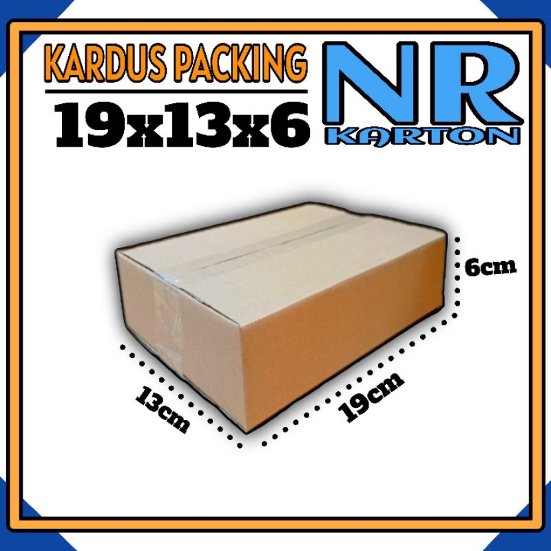 

kardus packing UK 19x13x6 kardus kecil kardus besar