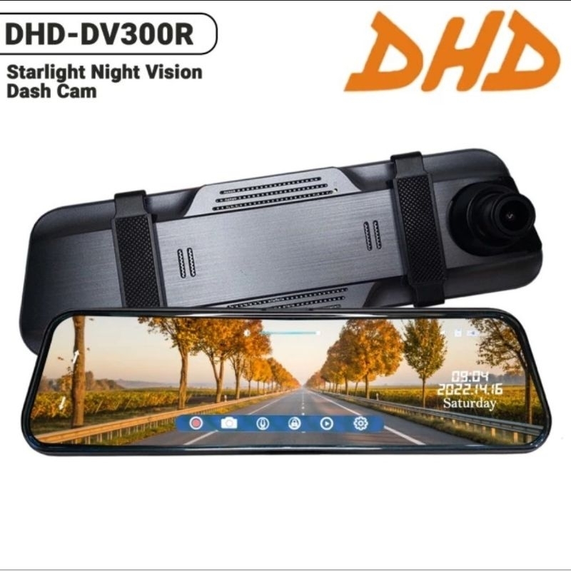 DVR Dashcam Dual Channel DVR RECORDER  ( Front + Rear ) DHD-DV300