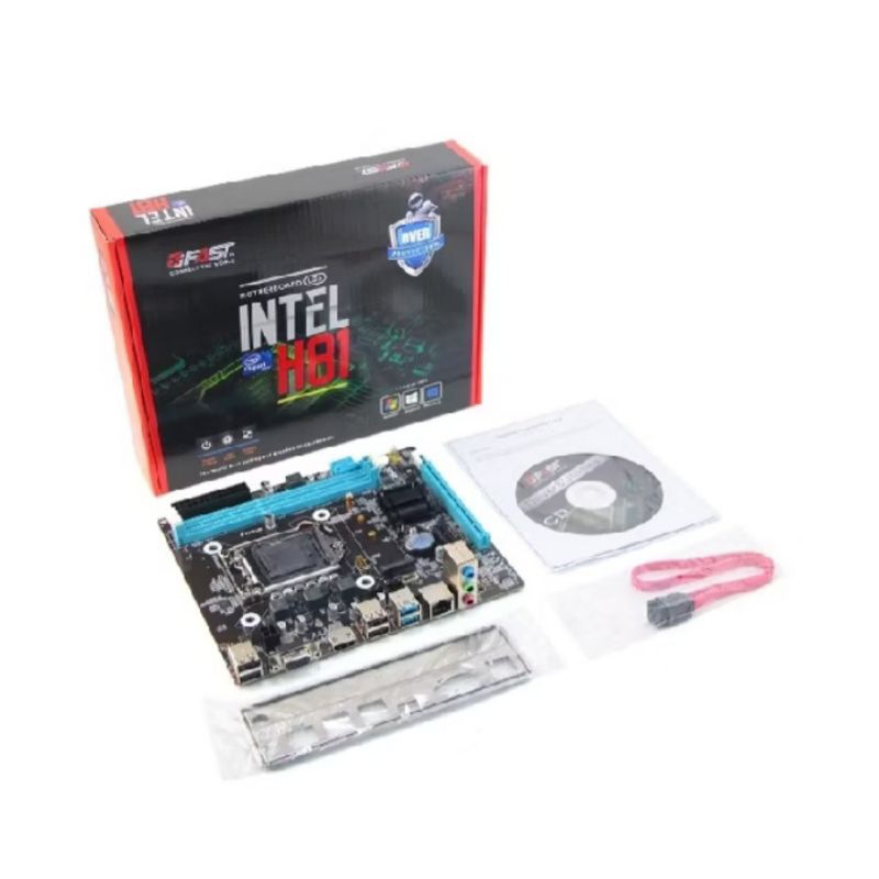 MOBO H81 MOTHERBOARD INTEL FAST H81 LGA 1150 M.2 NVME