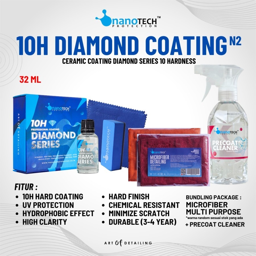NANO CERAMIC COATING 10H DIAMOND SERIES - PAINT PROTECTION