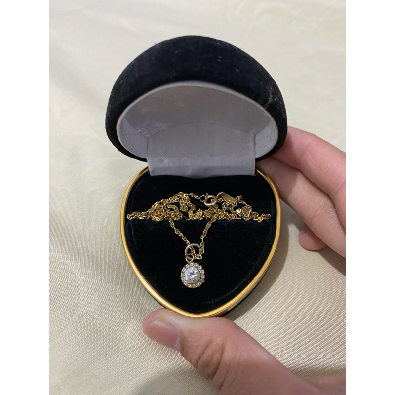 Kalung Emas liontin wanita 10gr 24k