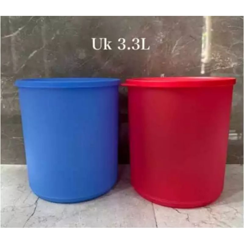 Toples snack tropical round tuperware 3,3 liter eceran 1 pcs