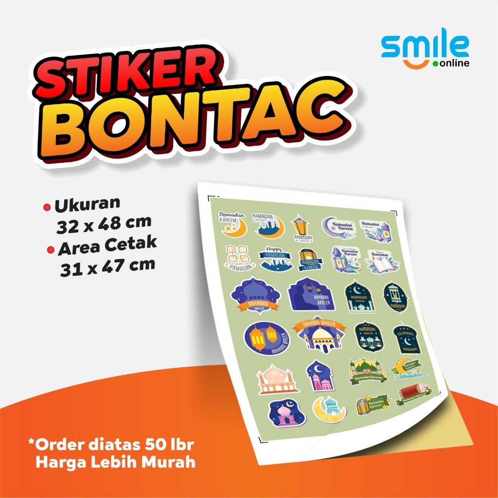 

CETAK STIKER BONTAX (CHROMO) PREMIUM A3+