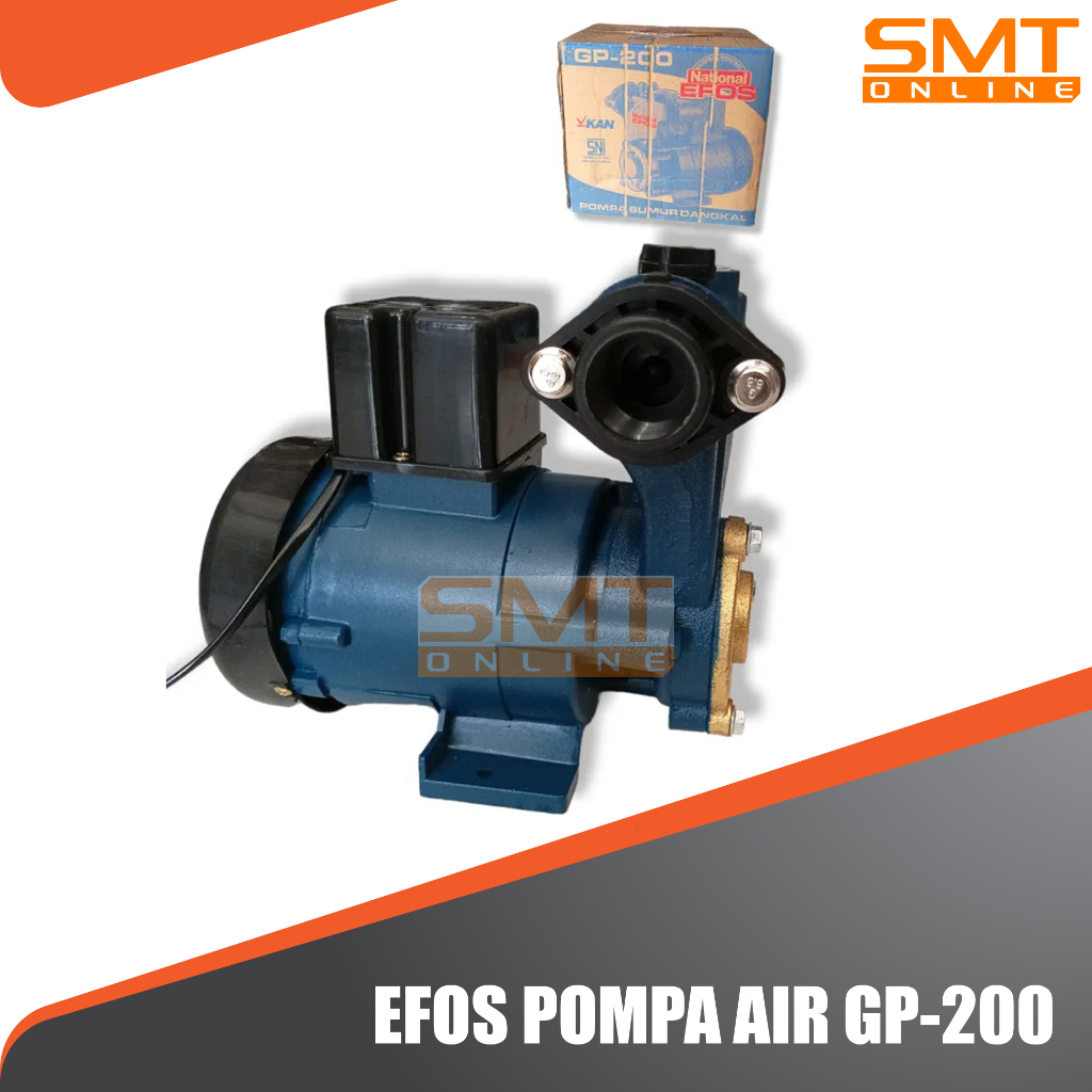 POMPA AIR LISTRIK NATIONAL EFOS GP 200 Untuk Sumur Dangkal / EFOS