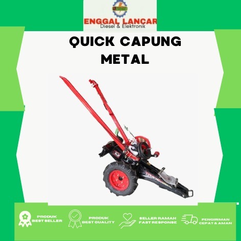 QUICK CAPUNG METAL/ KULTIVATOR CAPUNG/TRAKTOR CAPUNG PEMBAJAK SAWAH