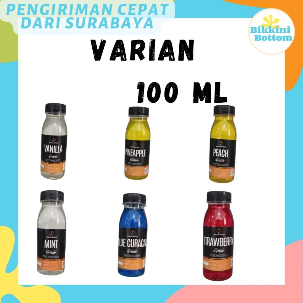 

JINGGA Syrup Semua Varian Kemasan 100ml Tester Coba Dulu