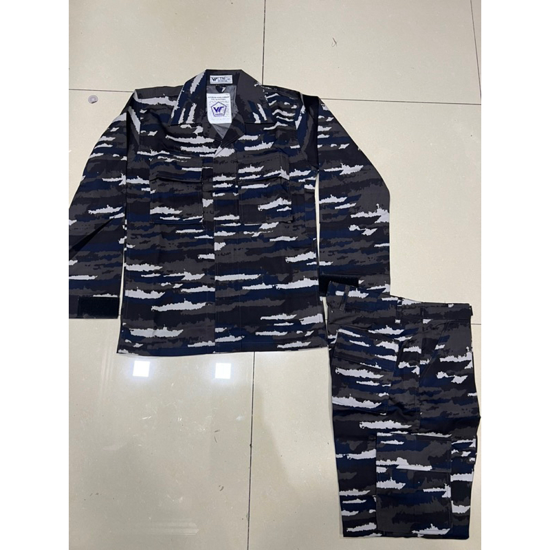 Baju PDL TNI AL Balotelli WR | PDL TNI AL merk WR