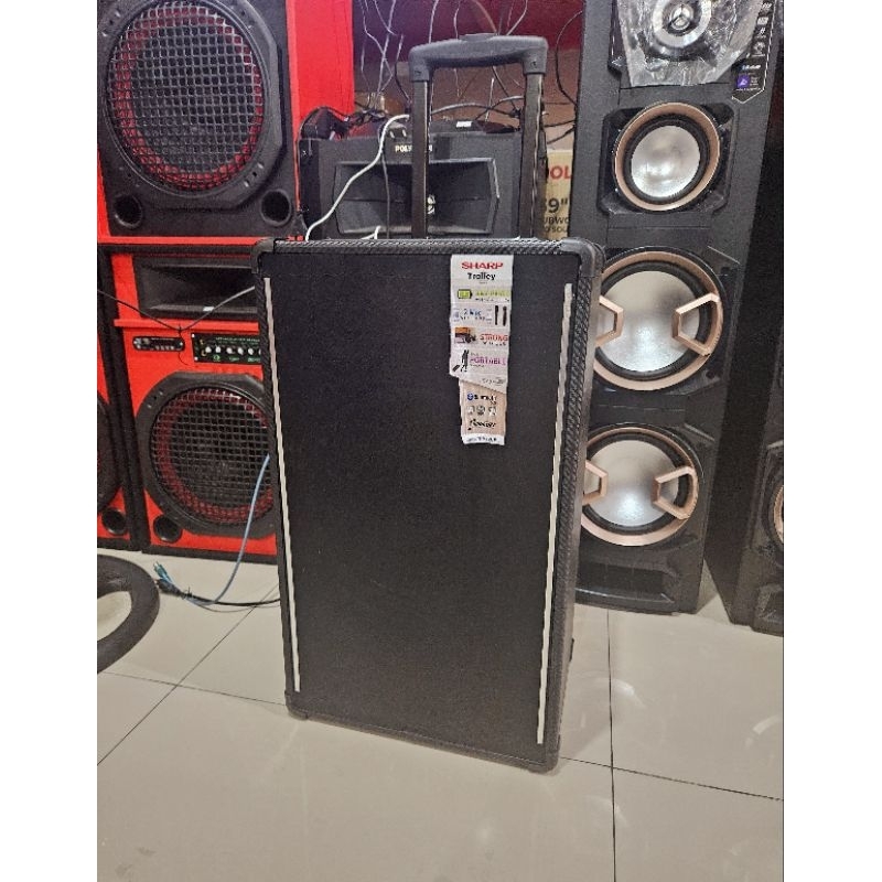 SPIKER PORTABLE BLUETOOTH SHARP CBOX-TRB12CBL