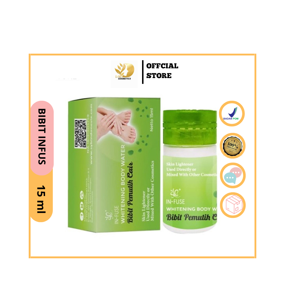SYB bibit pemutih cair infus / In-fuse whitening body water original