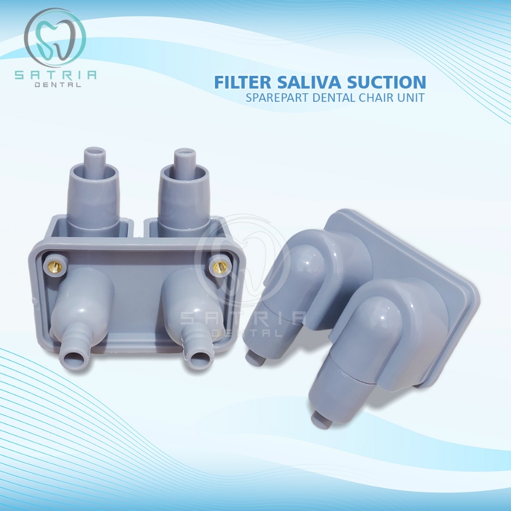 Filter Saliva Suction Lumix Fengdan Double Filter Sparepart Dental Chair Unit