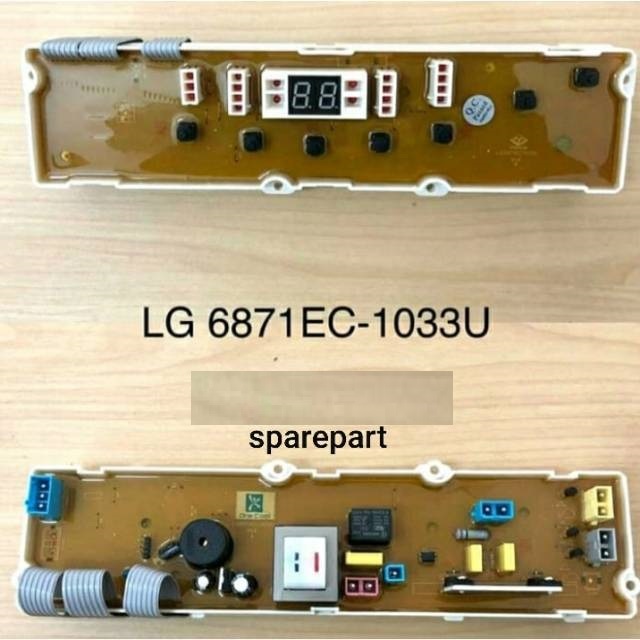 MODUL PCB MESIN CUCI LG TURBO DRUM WFL-801 TC part code LG 6871EC-1033U