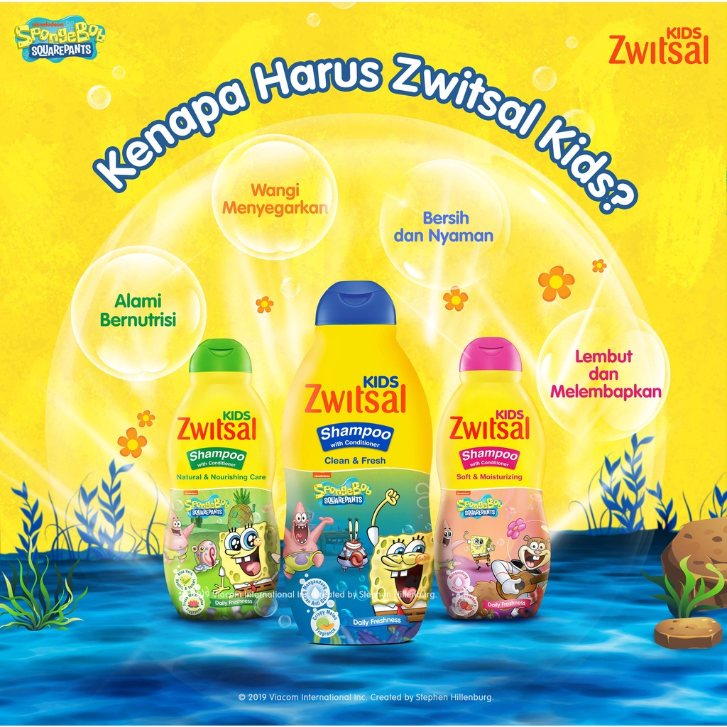 Zwitsal shampo kids 180ml