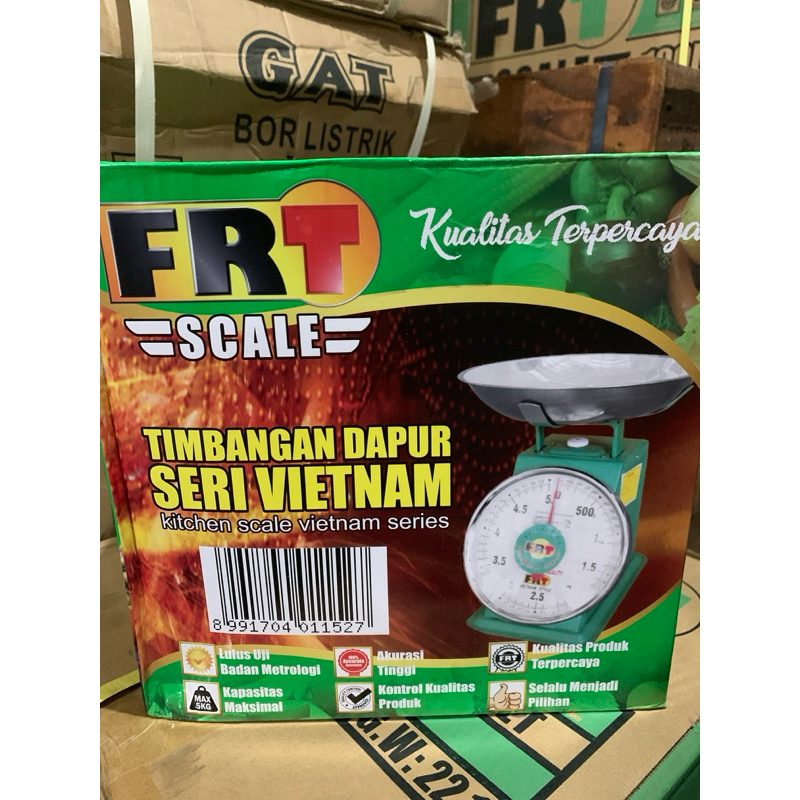 Timbangan Duduk FRT Scale 5kg plat manual