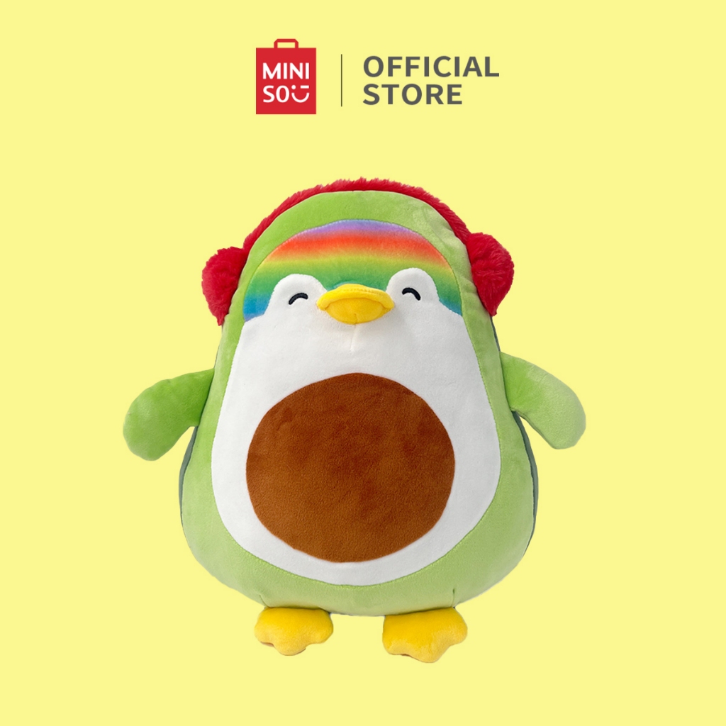 Miniso Boneka Penguin Mewah Plush Toy Penguin Yang Lucu 12in.Hadiah Anak Atau Hadiah Kelulusan Kain 