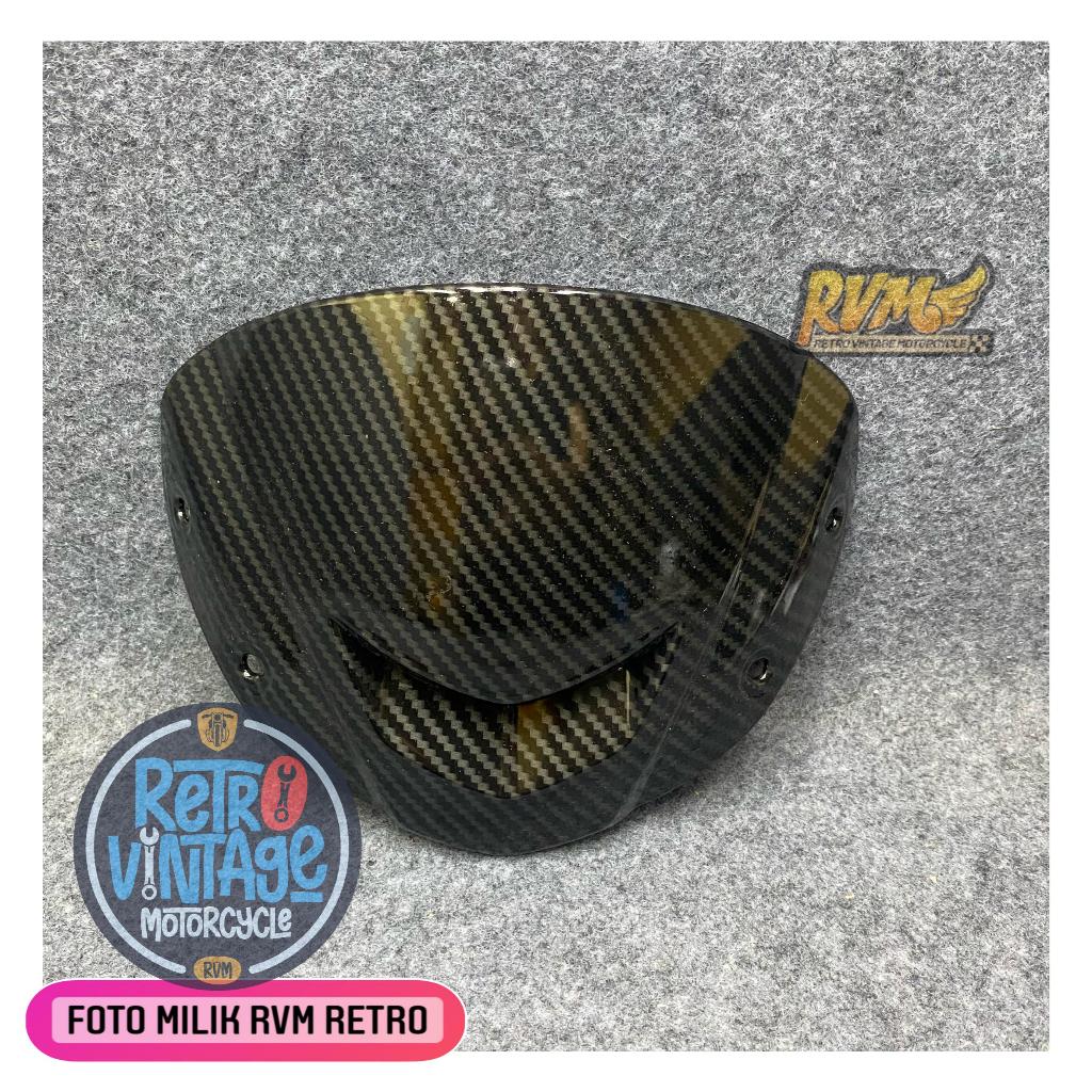 Visor Yamaha 125z y125z Carbon Visor Yamaha Fiz R Carbon Fiz r Visor Satria Hiu Visor Fiz