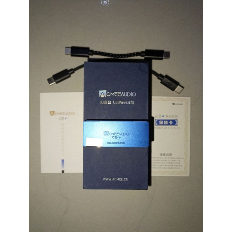 Acmee 4s + Jcally OT04 Dac Amp Amplifier USB Type C