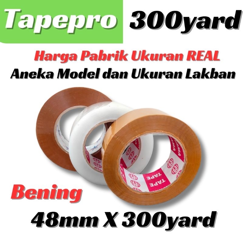 

(Min 3Pcs) Lakban Jumbo 45mm x 300yard 200yard kualitas NACHI