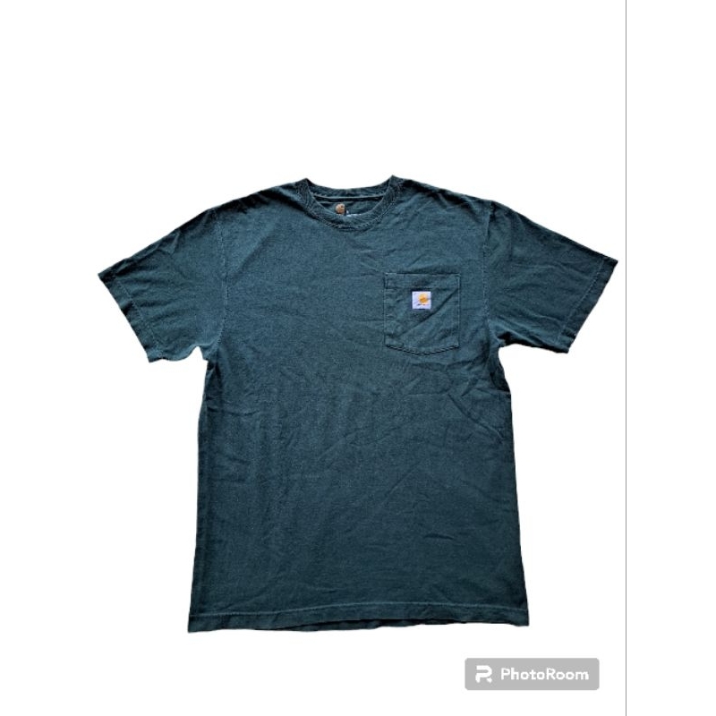 carhartt pocket tee green