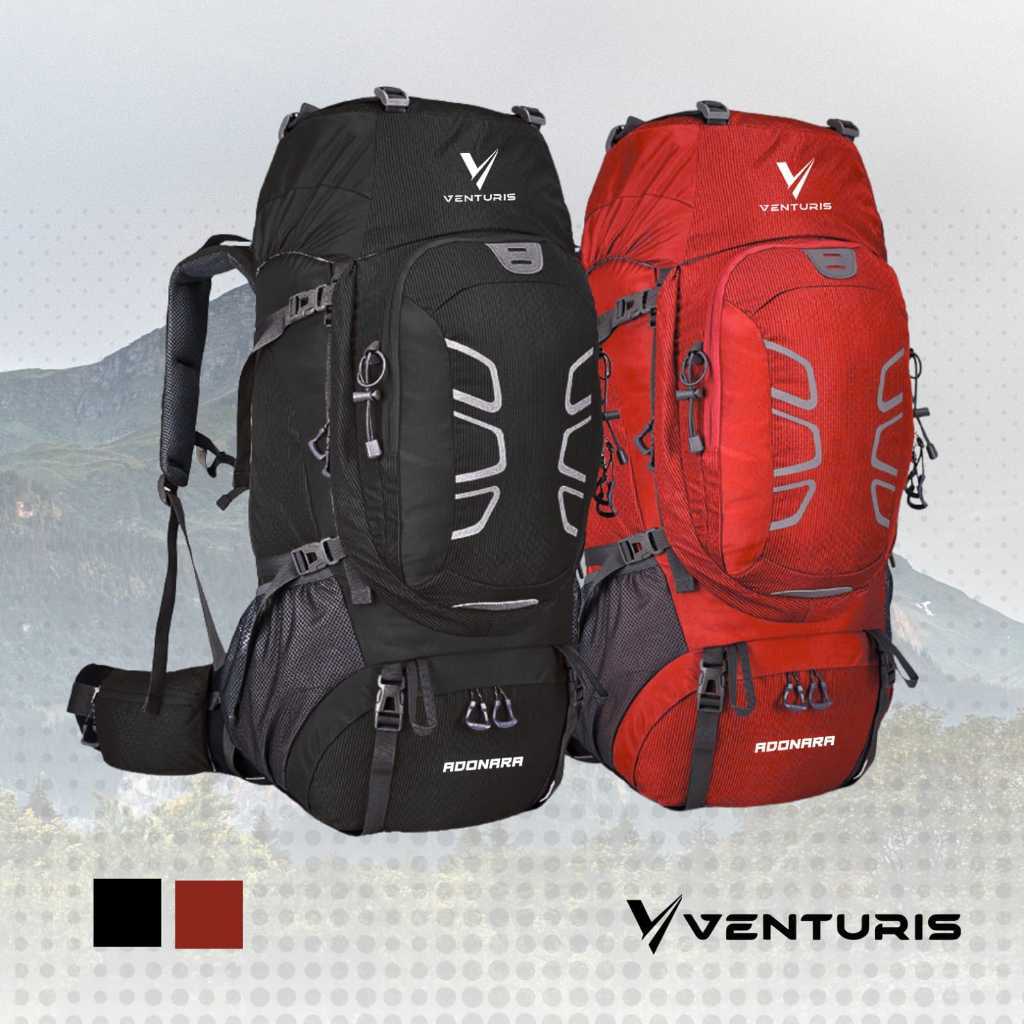 Tas Carrier Venturis Adonara 60L Tas Carrier Gunung Outdoor Adonara 60L