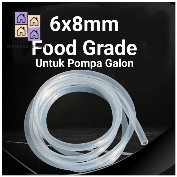 Selang Slang Pompa Air Galon Manual Elektrik Selang Air Dispenser Galon Food Grade