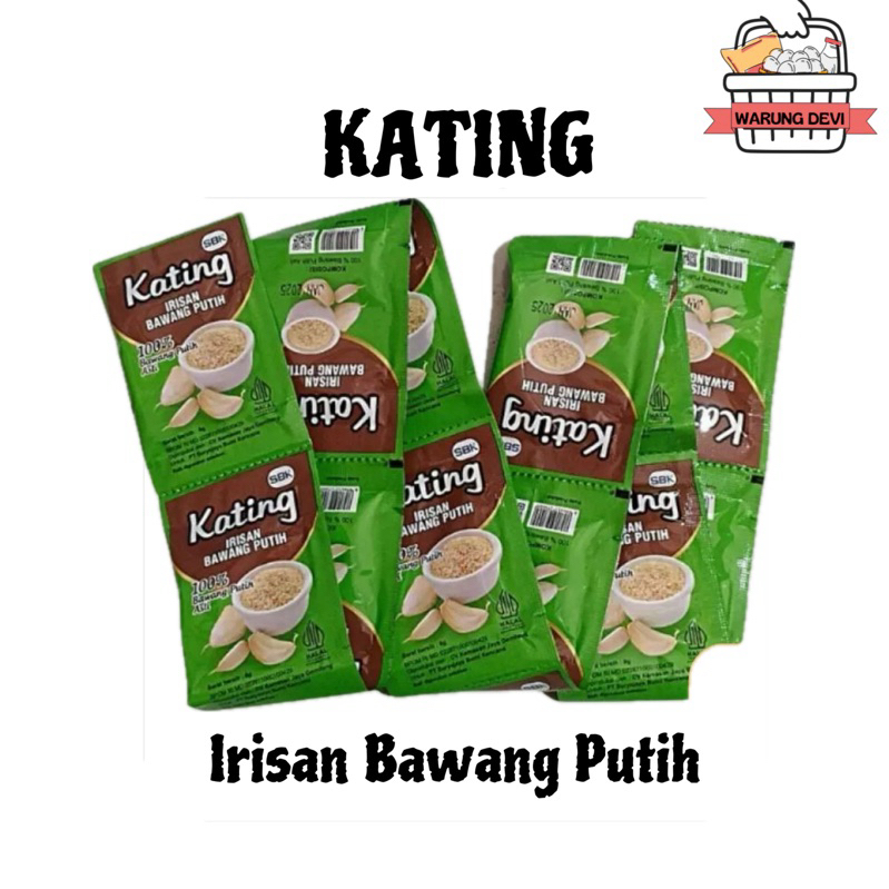 

KATING IRISAN BAWANG PUTIH 12 x 6gr