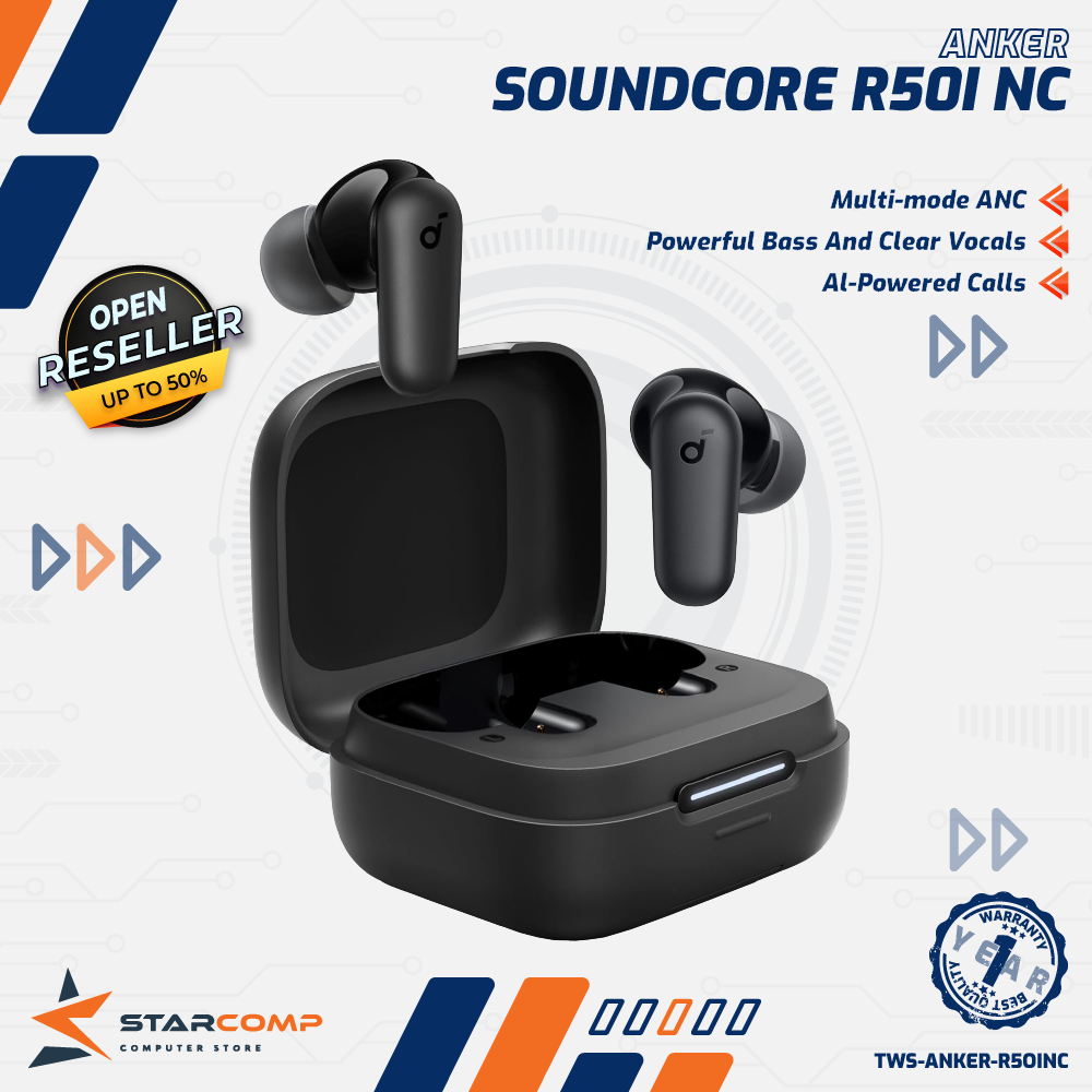 Anker Soundcore R50i NC Adaptive Noise Cancelling ANC TWS - Anker R50I NC