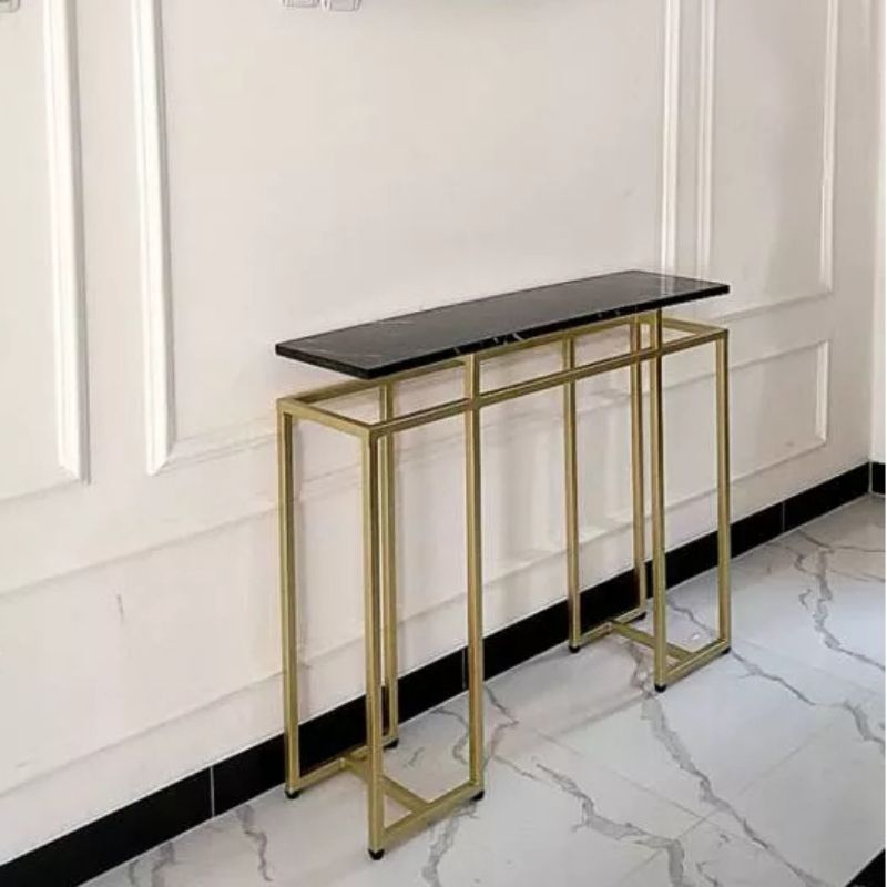 Meja console besi hollow minimalis,meja sudut FJF