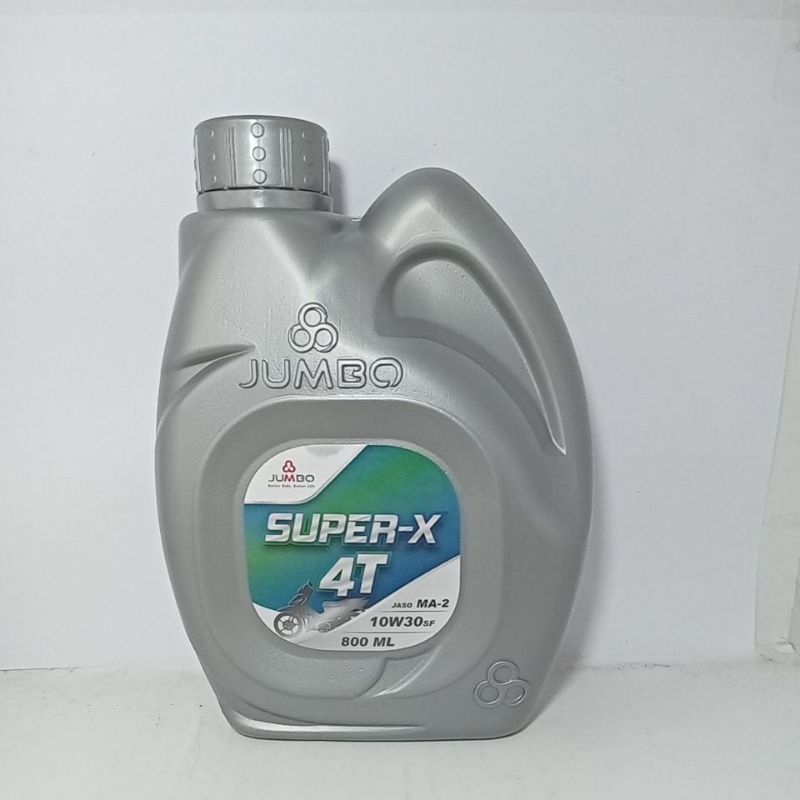 [JAMIN ORI] OLI SEPEDA MOTOR JUMBO SUPER X 4T 800ML