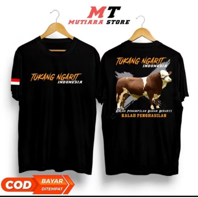 KAOS TUKANG NGARIT SAPI INDONESIA NEW