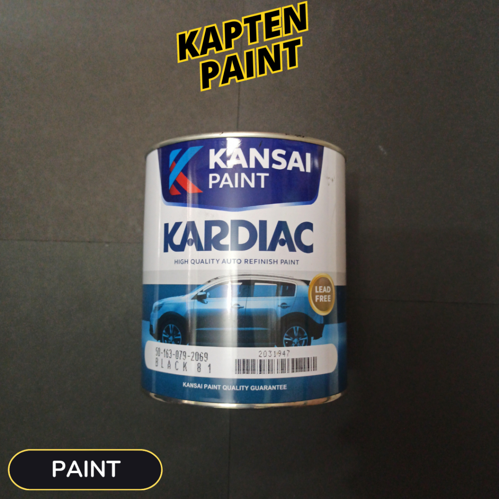 Kansai Paint Kardiac Black 81