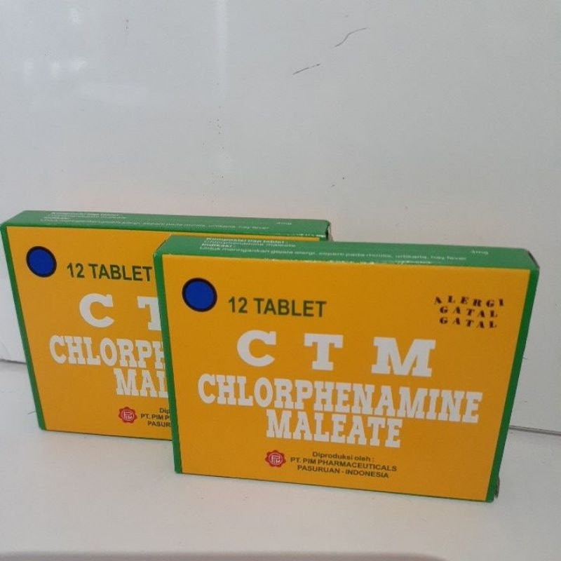 CTM - OBAT ALERGI ISI 12 TABLET