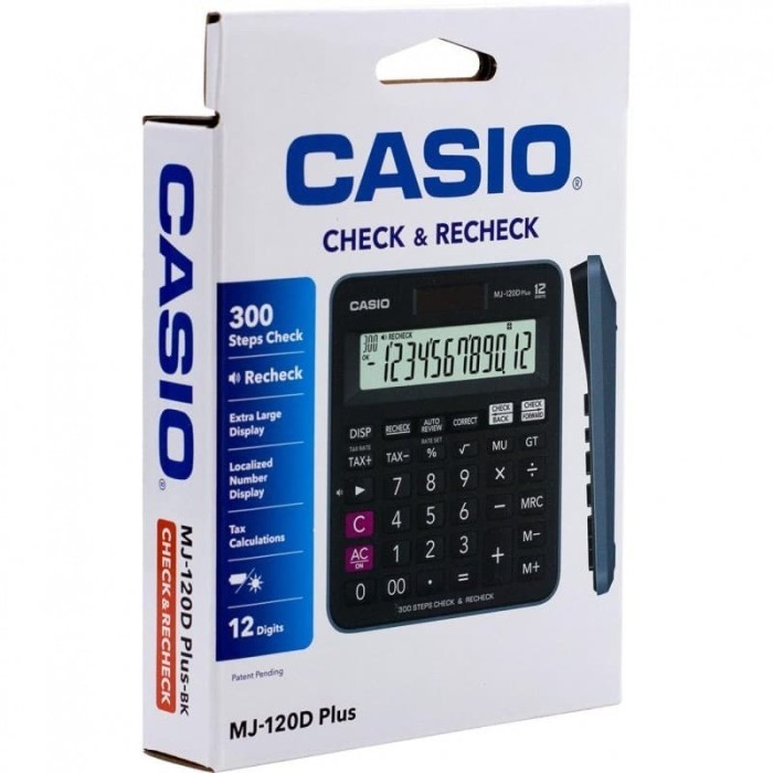 

Kalkulator Casio PC MJ-120D Plus - Kalkulator Casio