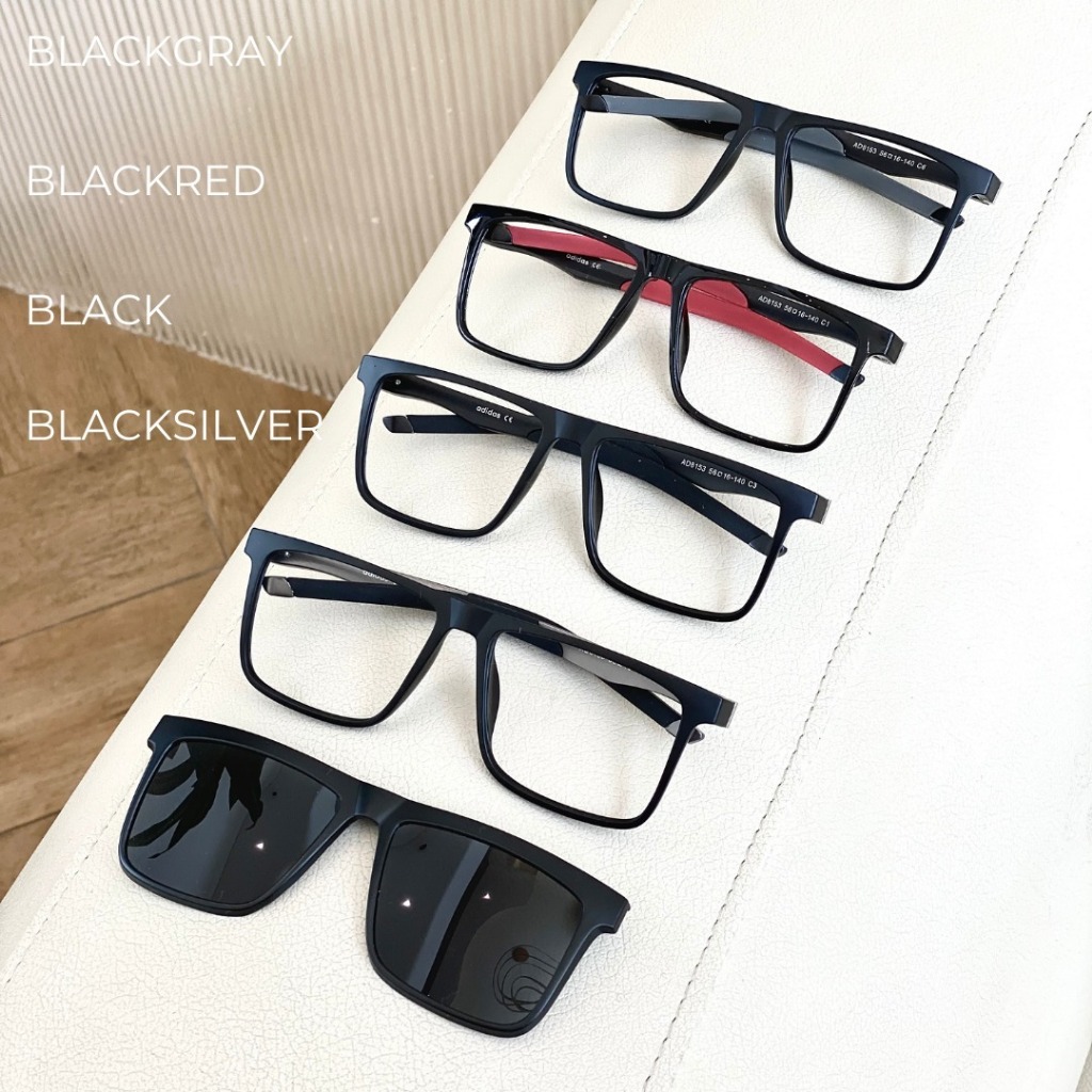 8153 - KACAMATA MINUS ANTI RADIASI ORIGINAL CLIP ON