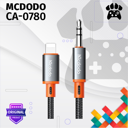 MCDODO CA-0780 Kabel AUX Iphone To DC 3.5MM Premium Audio Stereo
