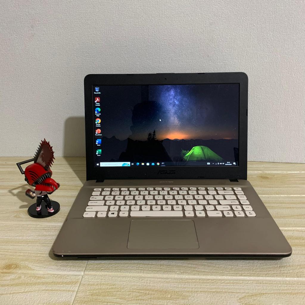 LAPTOP SECOND ASUS X441B [AMD A4-9125 / 4GB / 1TB / Layar 14" / Murah] [Office]